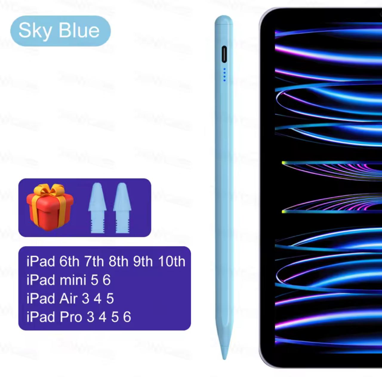 iPad Stylus Pencil – USB-C Charging | Compatible with iPad 2018–2025
