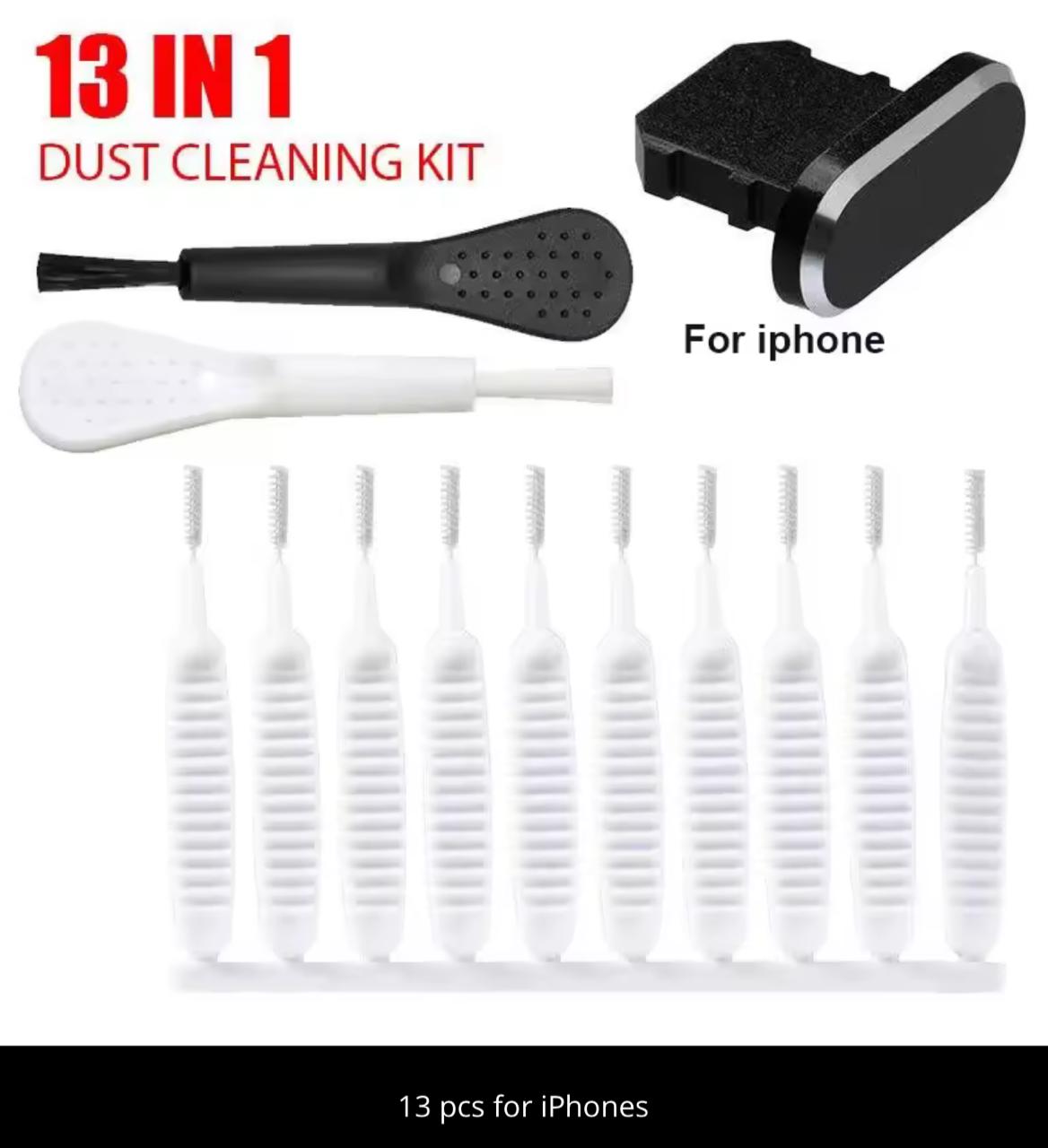 13-in-1 Dust Cleaning Kit for iPhone & Devices