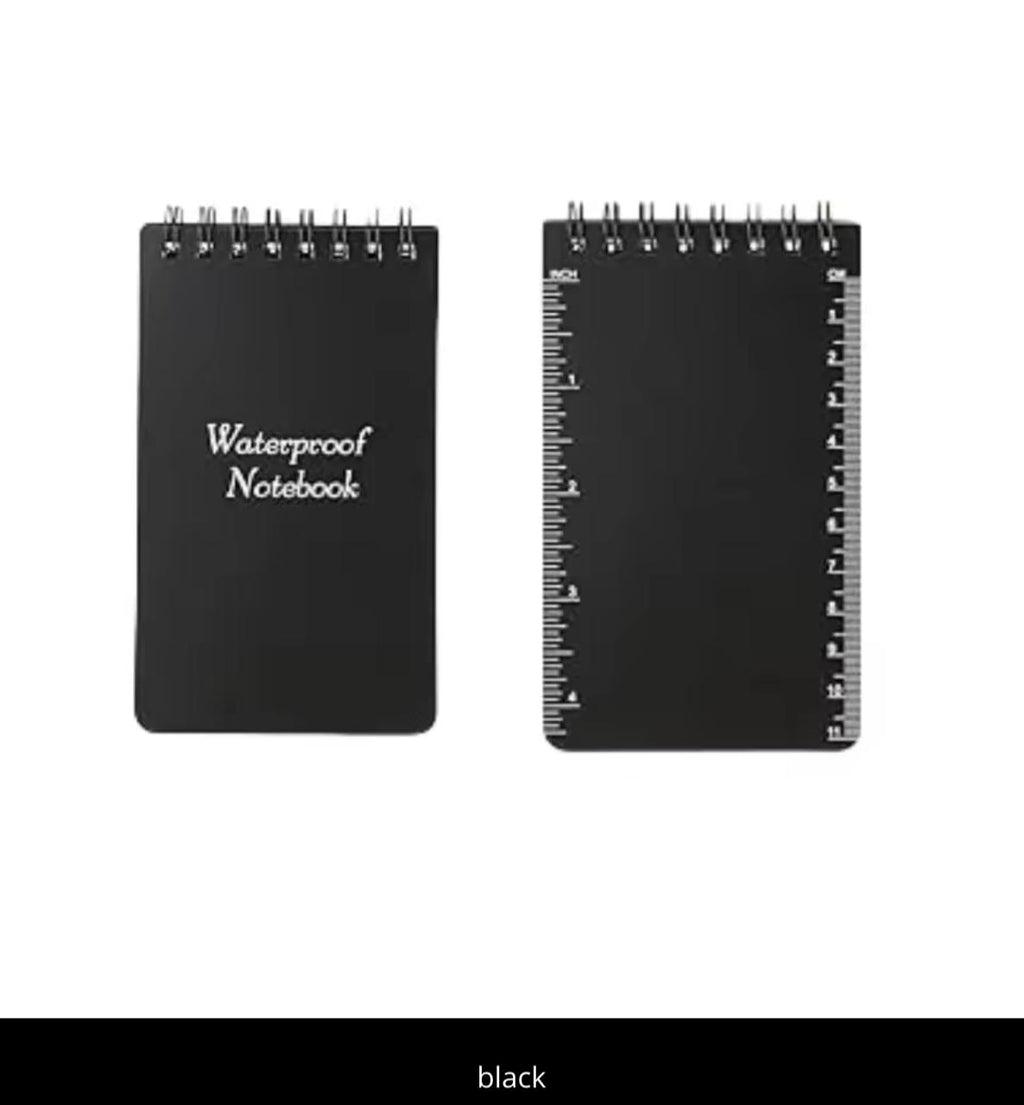 All-Weather Waterproof Notebook – Tear-Resistant Spiral Notepad