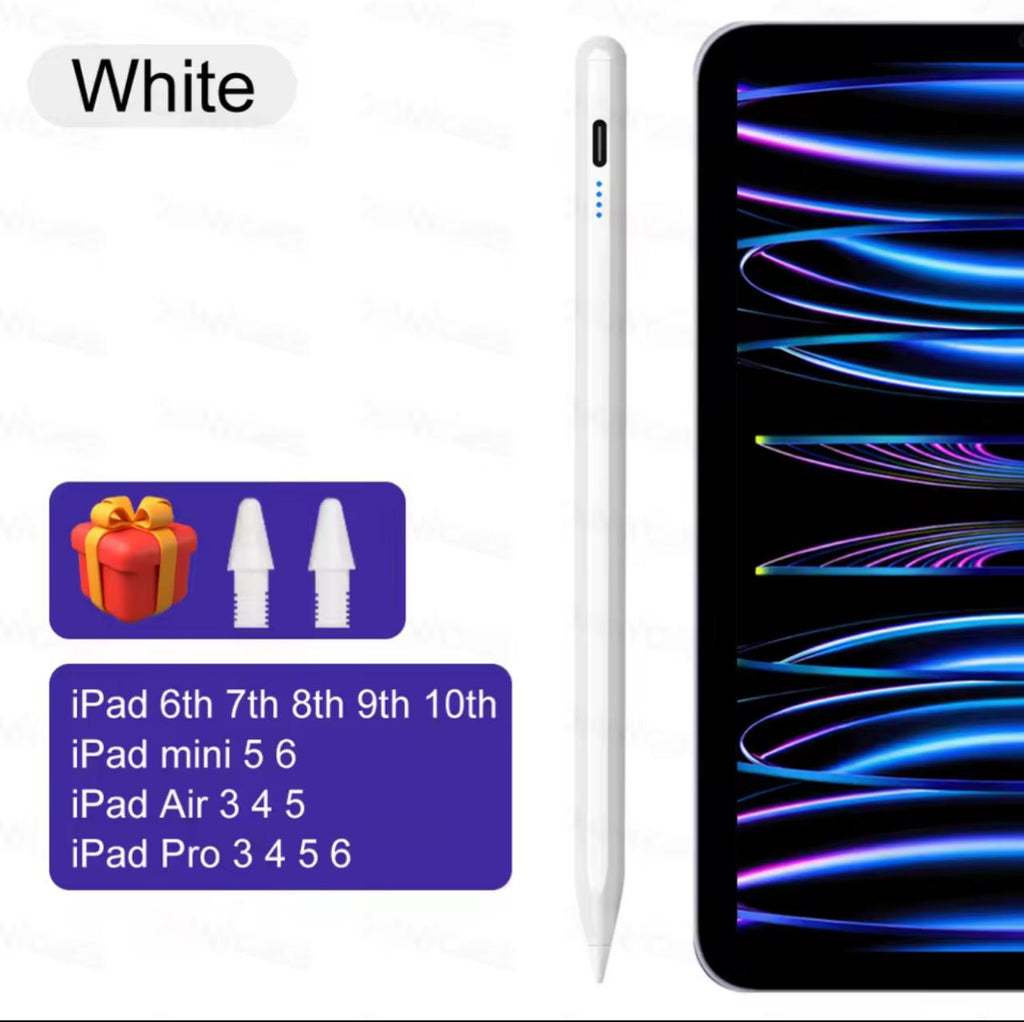 iPad Stylus Pencil – USB-C Charging | Compatible with iPad 2018–2025