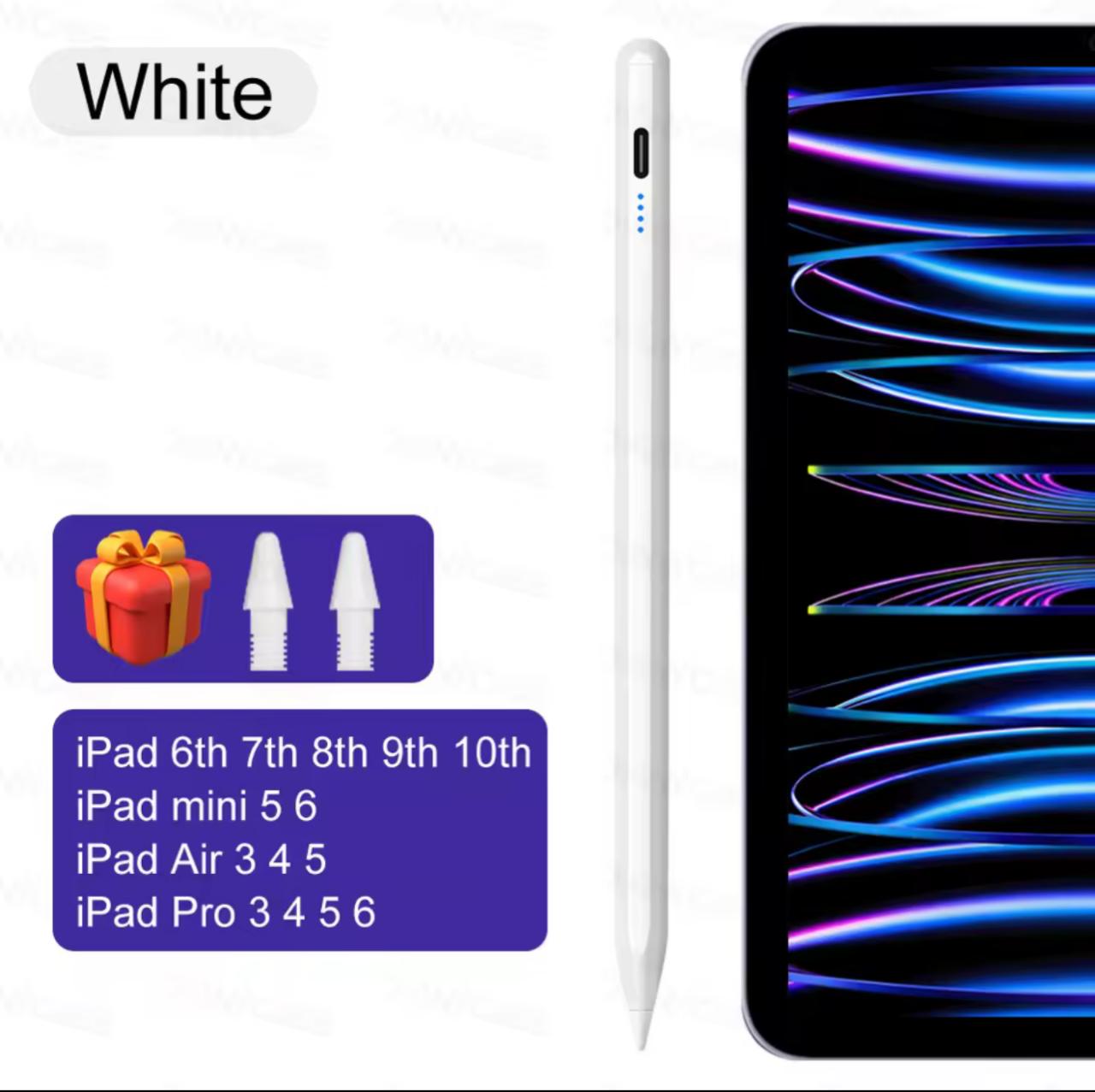 iPad Stylus Pencil – USB-C Charging | Compatible with iPad 2018–2025