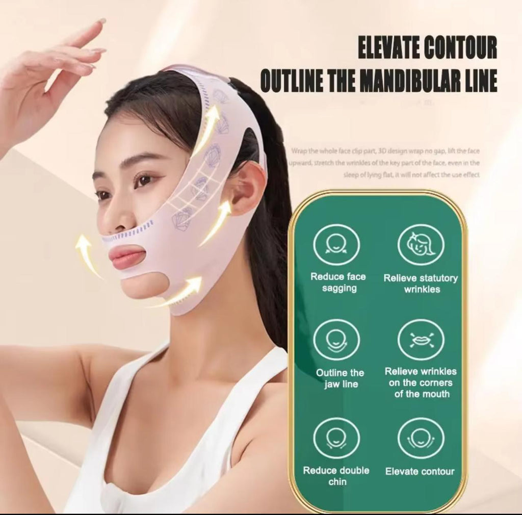 V-Line Face Slimming & Lifting Strap – Chin Contour Band