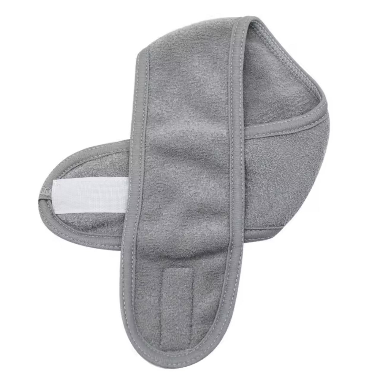 Adjustable Makeup Headband – Soft Spa Hair Band with Velcro