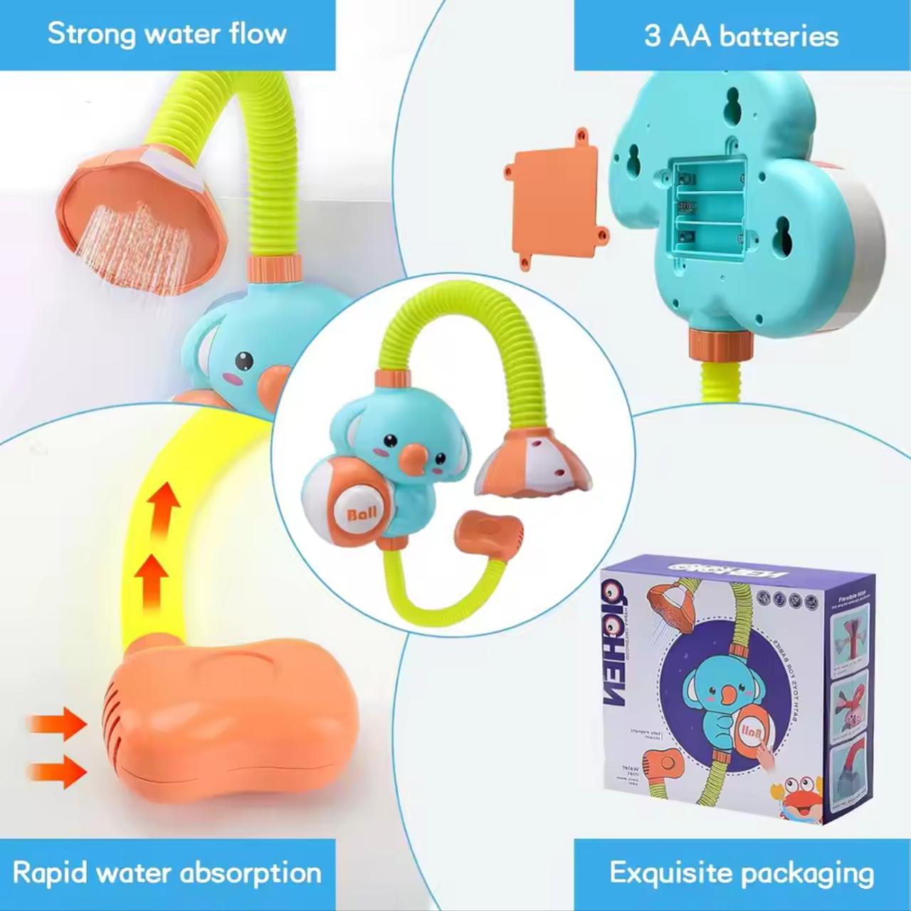Koala Baby Bath Toy – Electric Water Spray with 360° Flexible Hose