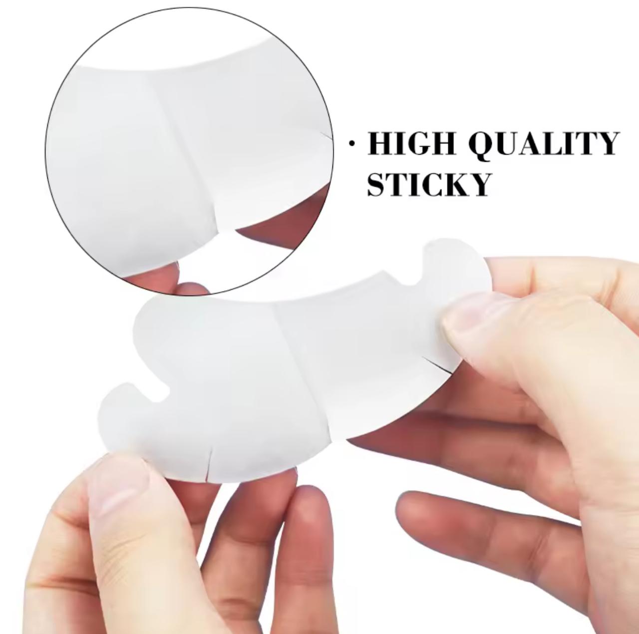 Hydrogel Eye Patches for Eyelash Extensions – 50 Pairs | 3-Layer Under Eye Pads | Lint-Free | 5 Colors