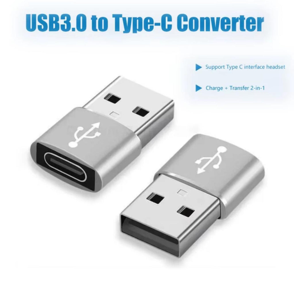 USB-A to USB-C Adapter – OTG Converter for Laptops, Chargers & Hubs