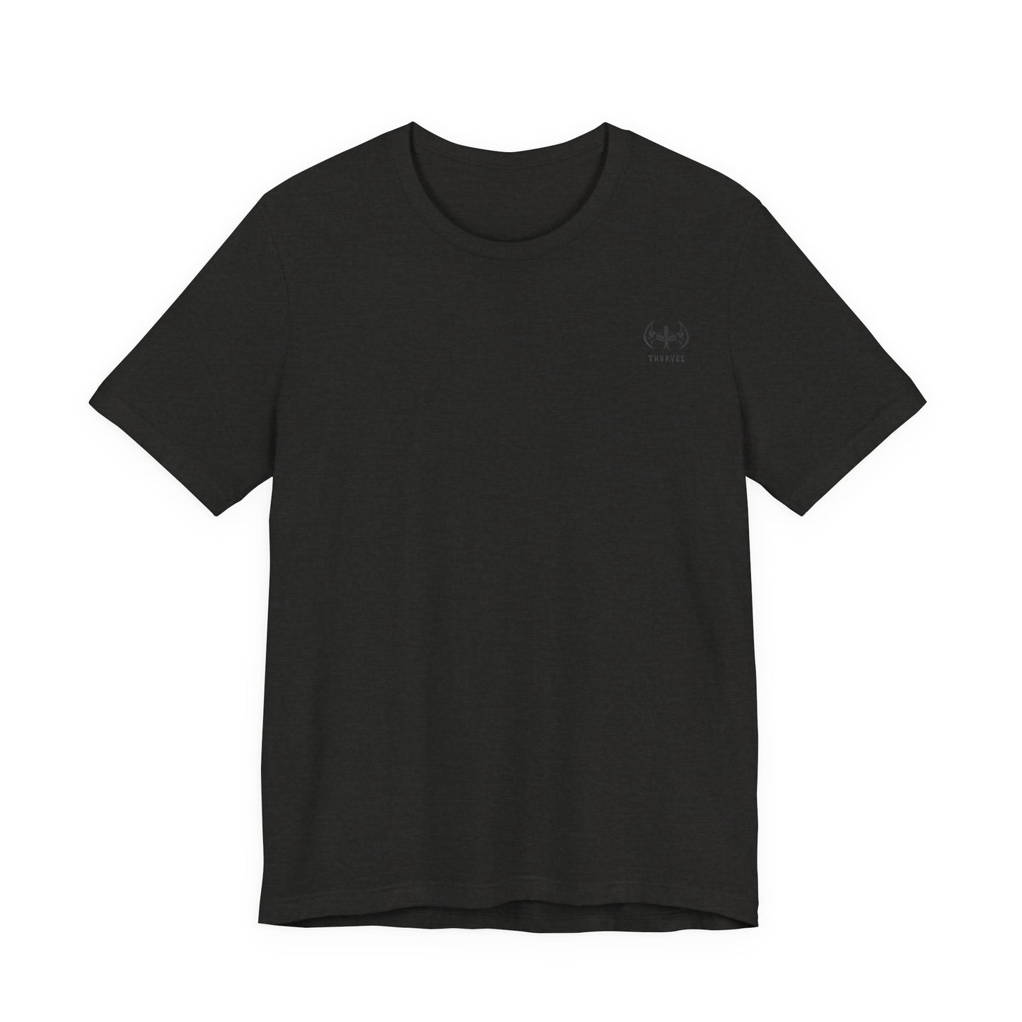 Starry Grin Graphic Tee — Watercolor Smiling Star Back Print
