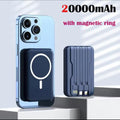 20000mAh MagSafe Magnetic Power Bank with Built-in Cables
