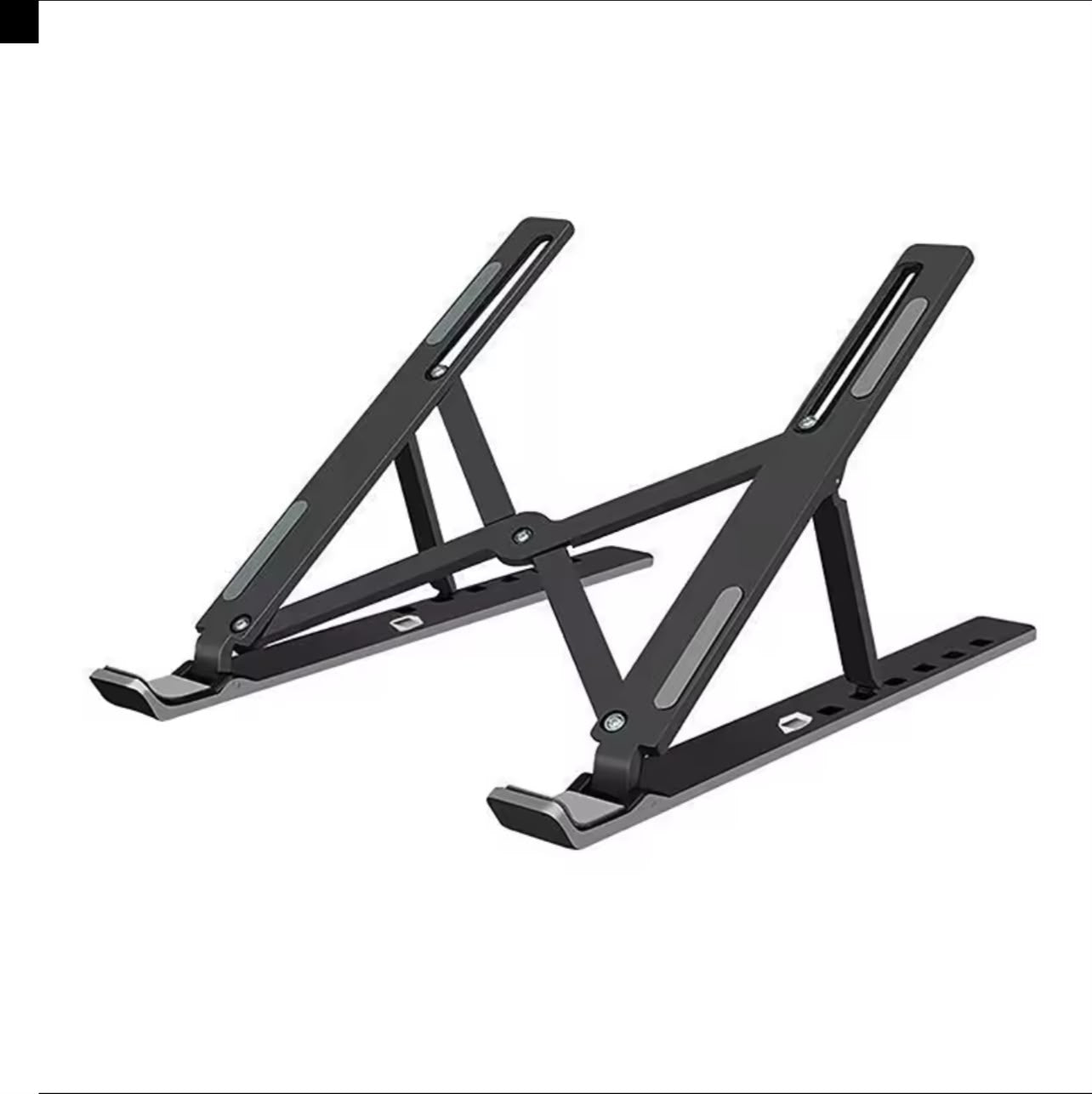 Foldable Aluminium Laptop Stand – Adjustable & Portable