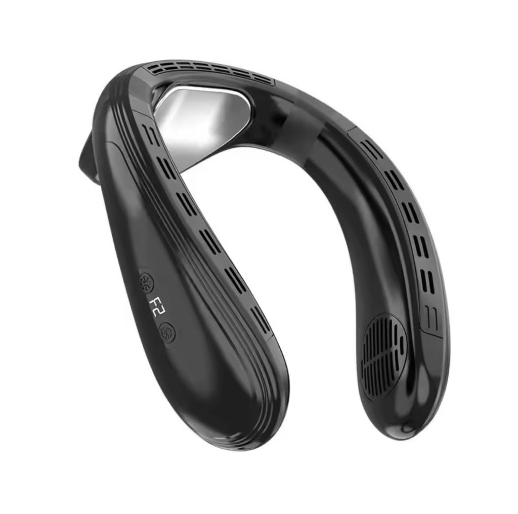 Portable Neck Fan – Semiconductor Cooling, 3-Speed, Hands-Free Wearable Air Conditioner