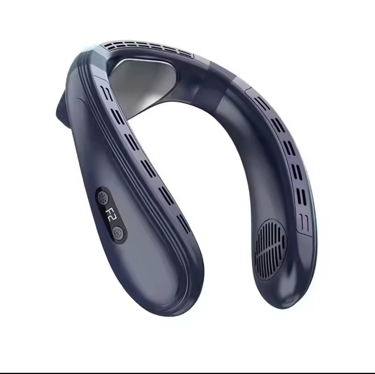 Portable Neck Fan – Semiconductor Cooling, 3-Speed, Hands-Free Wearable Air Conditioner