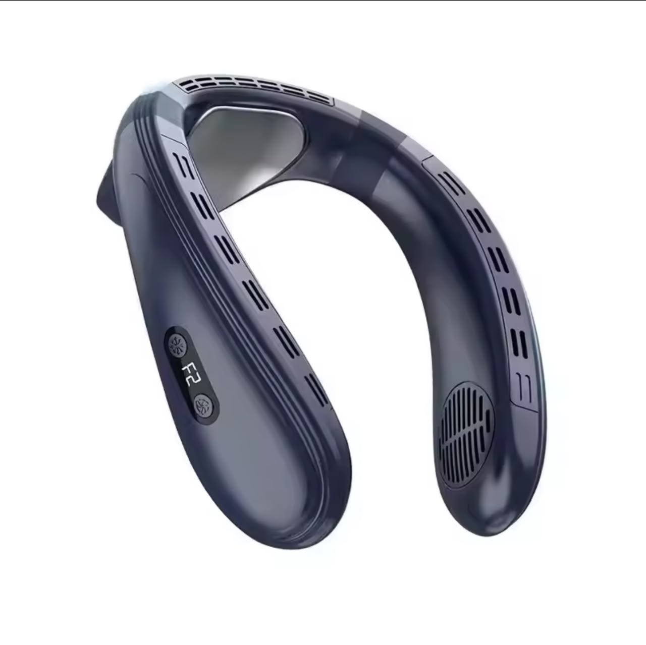 Portable Neck Fan – Semiconductor Cooling, 3-Speed, Hands-Free Wearable Air Conditioner