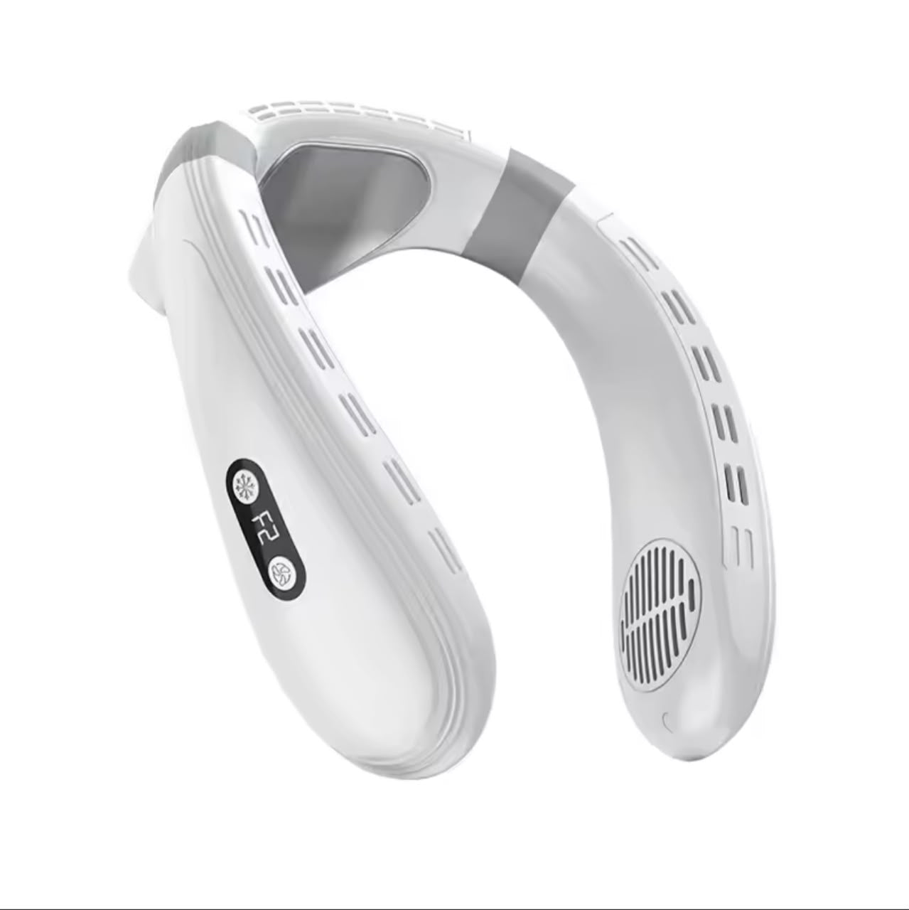 Portable Neck Fan – Semiconductor Cooling, 3-Speed, Hands-Free Wearable Air Conditioner