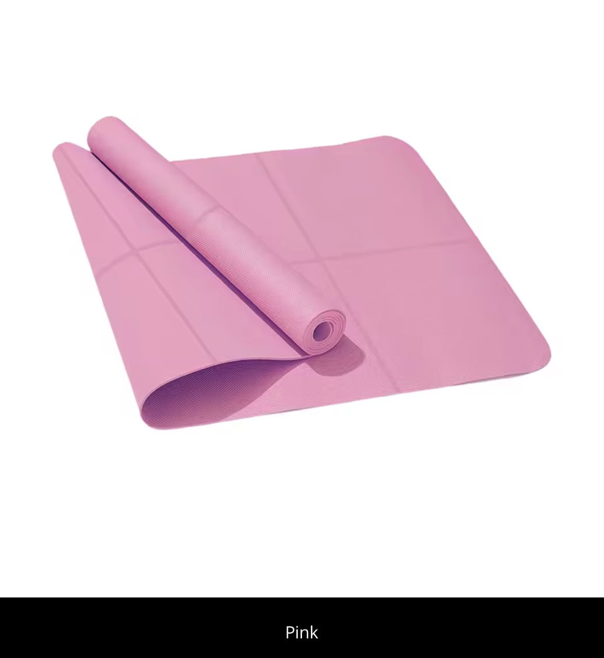 EVA Yoga Mat – Waterproof & Sweatproof, Non-Slip Exercise Mat for Yoga, Pilates & Fitness (4 Colors)