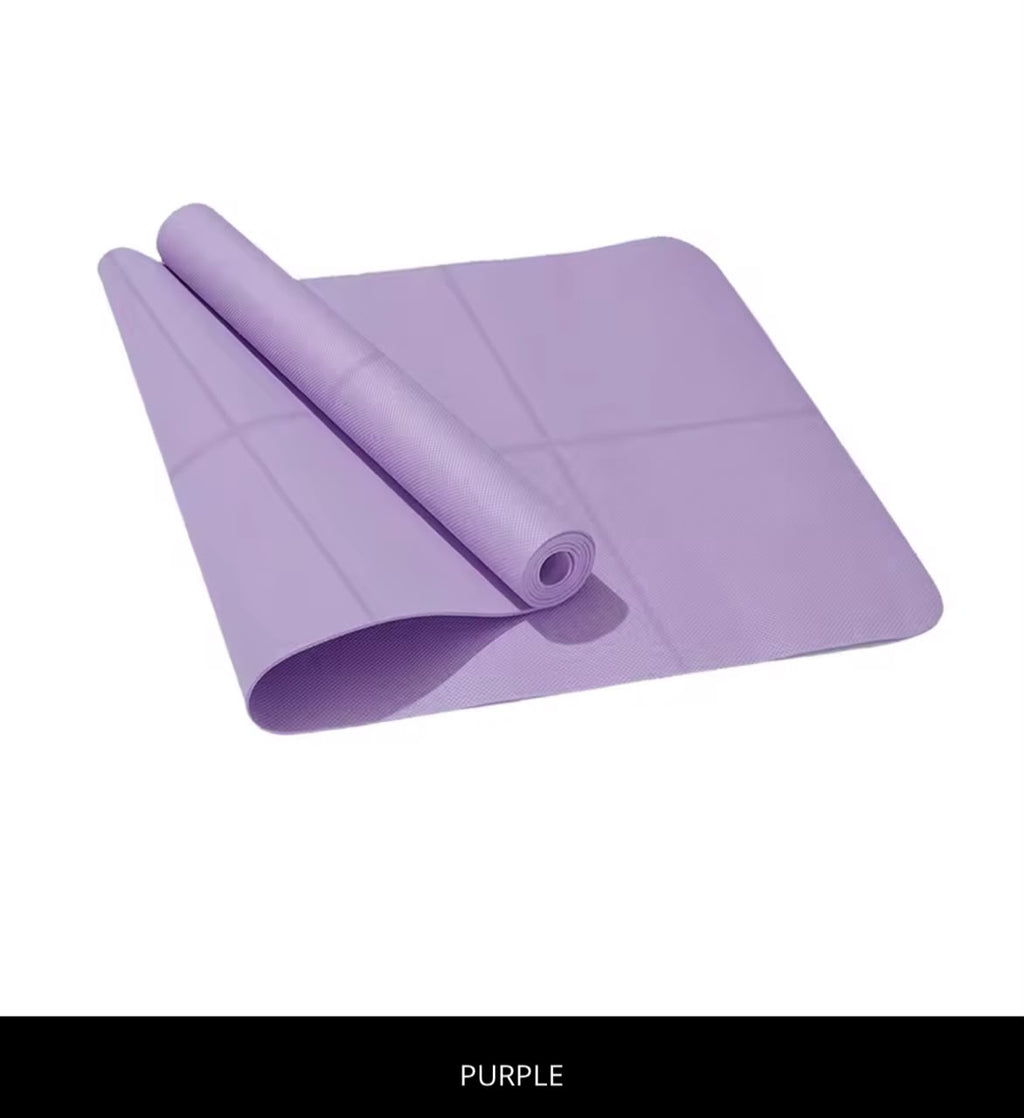 EVA Yoga Mat – Waterproof & Sweatproof, Non-Slip Exercise Mat for Yoga, Pilates & Fitness (4 Colors)