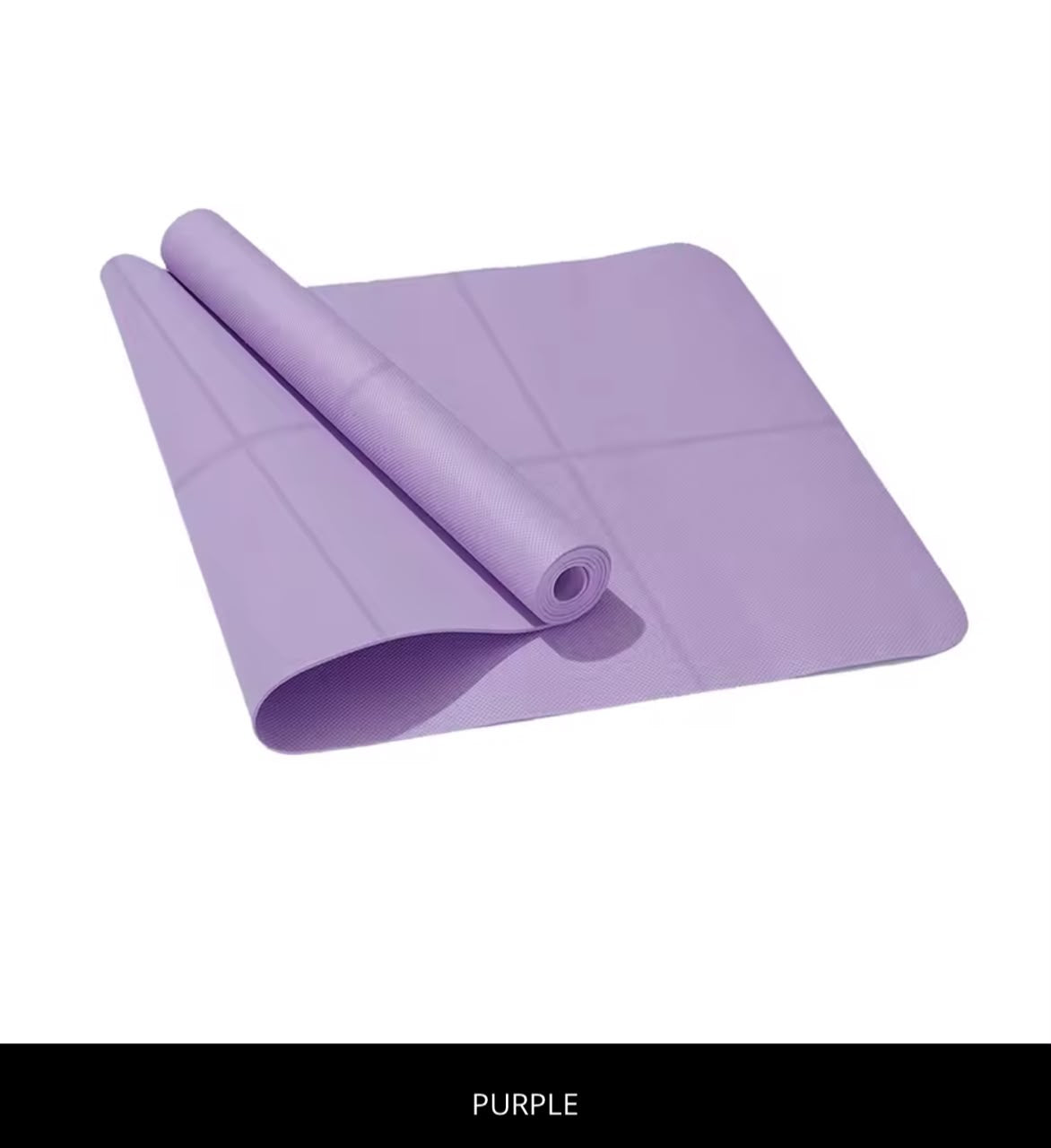 EVA Yoga Mat – Waterproof & Sweatproof, Non-Slip Exercise Mat for Yoga, Pilates & Fitness (4 Colors)