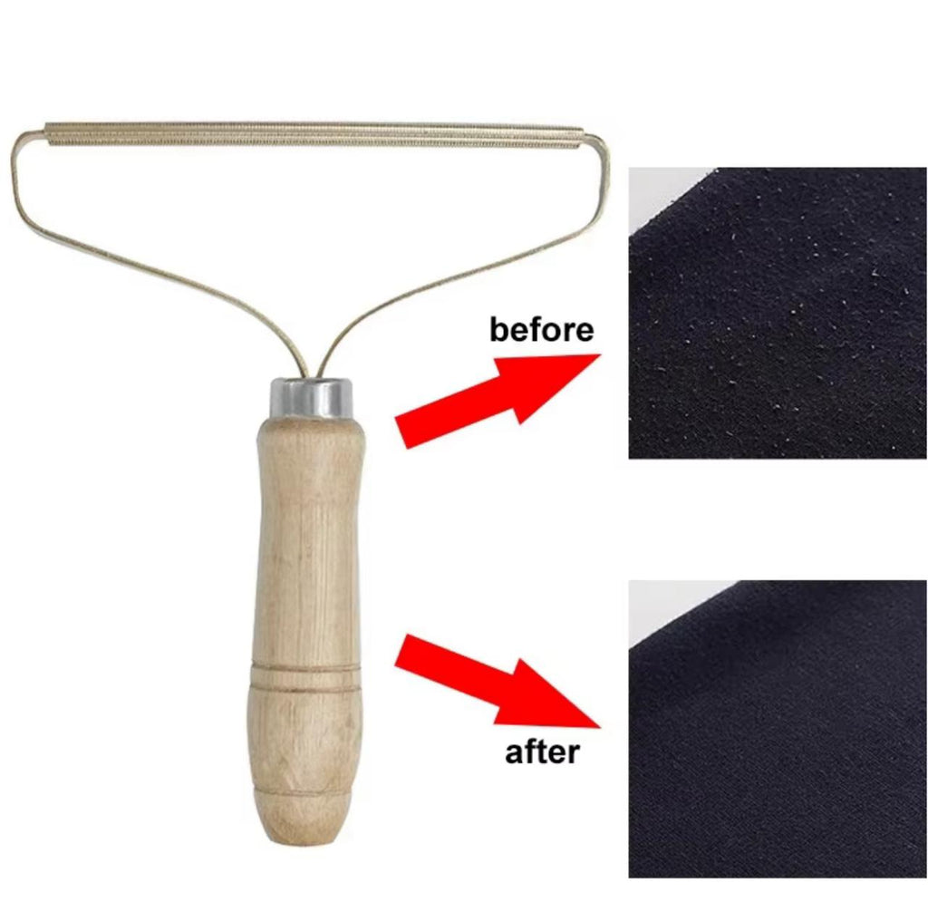 Portable Fabric Shaver & Lint Remover – Manual Fuzz & Pilling Remover for Clothes (Pink / Green / Navy)