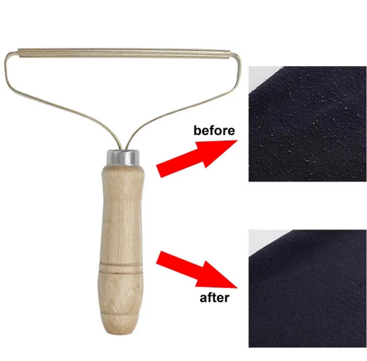 Portable Fabric Shaver & Lint Remover – Manual Fuzz & Pilling Remover for Clothes (Pink / Green / Navy)