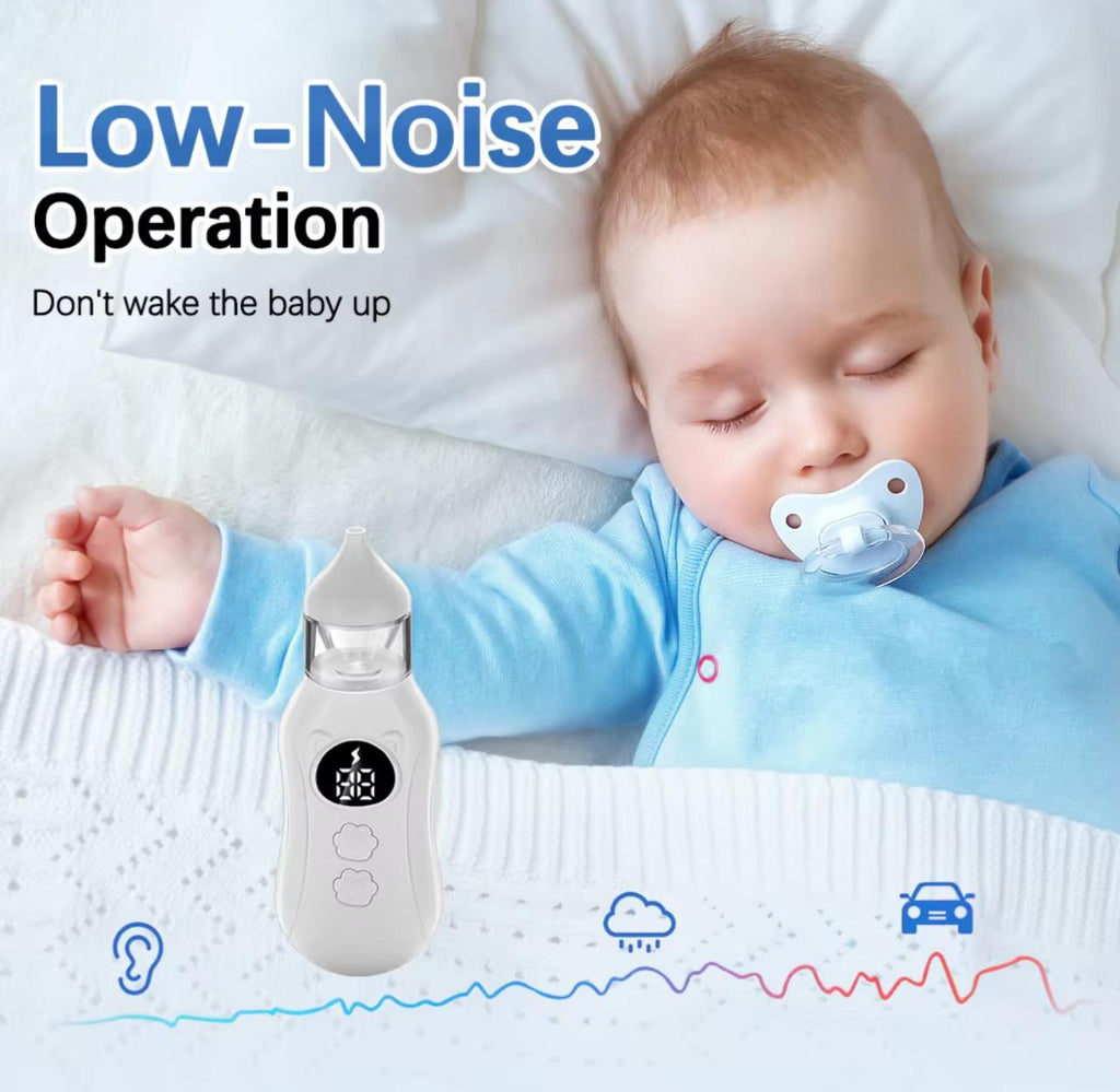 Electric Baby Nasal Aspirator with 9 Suction Levels