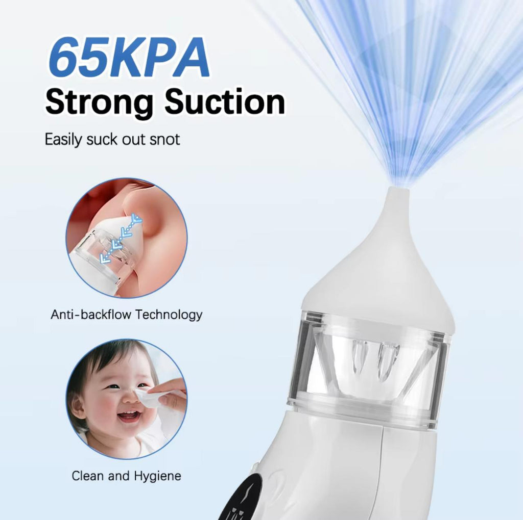 Electric Baby Nasal Aspirator with 9 Suction Levels