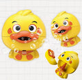 Big Face Duck Bubble Bath Toy with Music