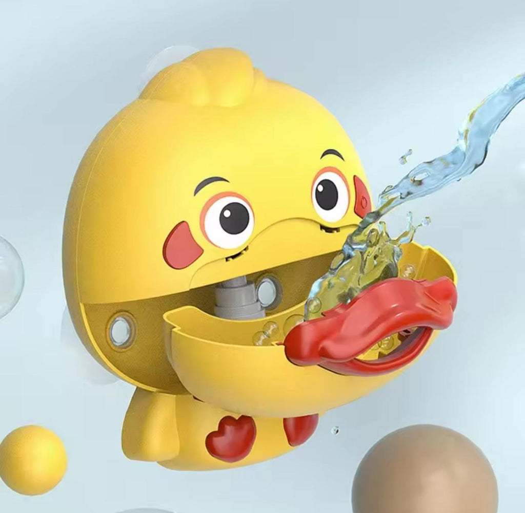 Big Face Duck Bubble Bath Toy with Music
