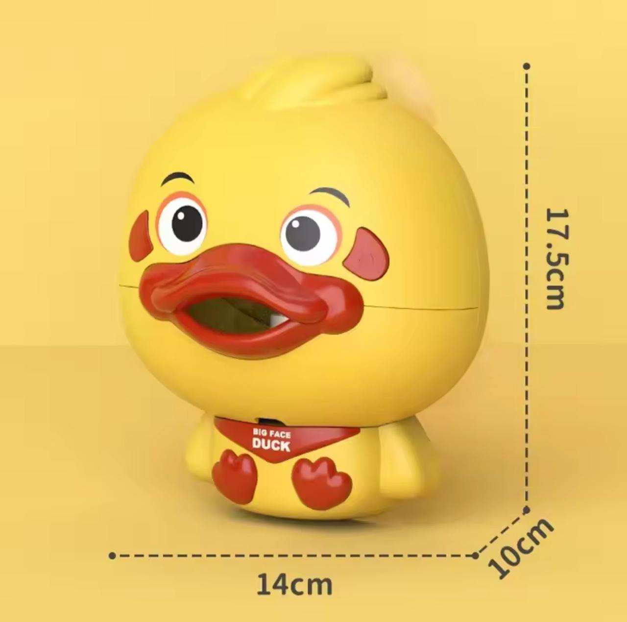 Big Face Duck Bubble Bath Toy with Music