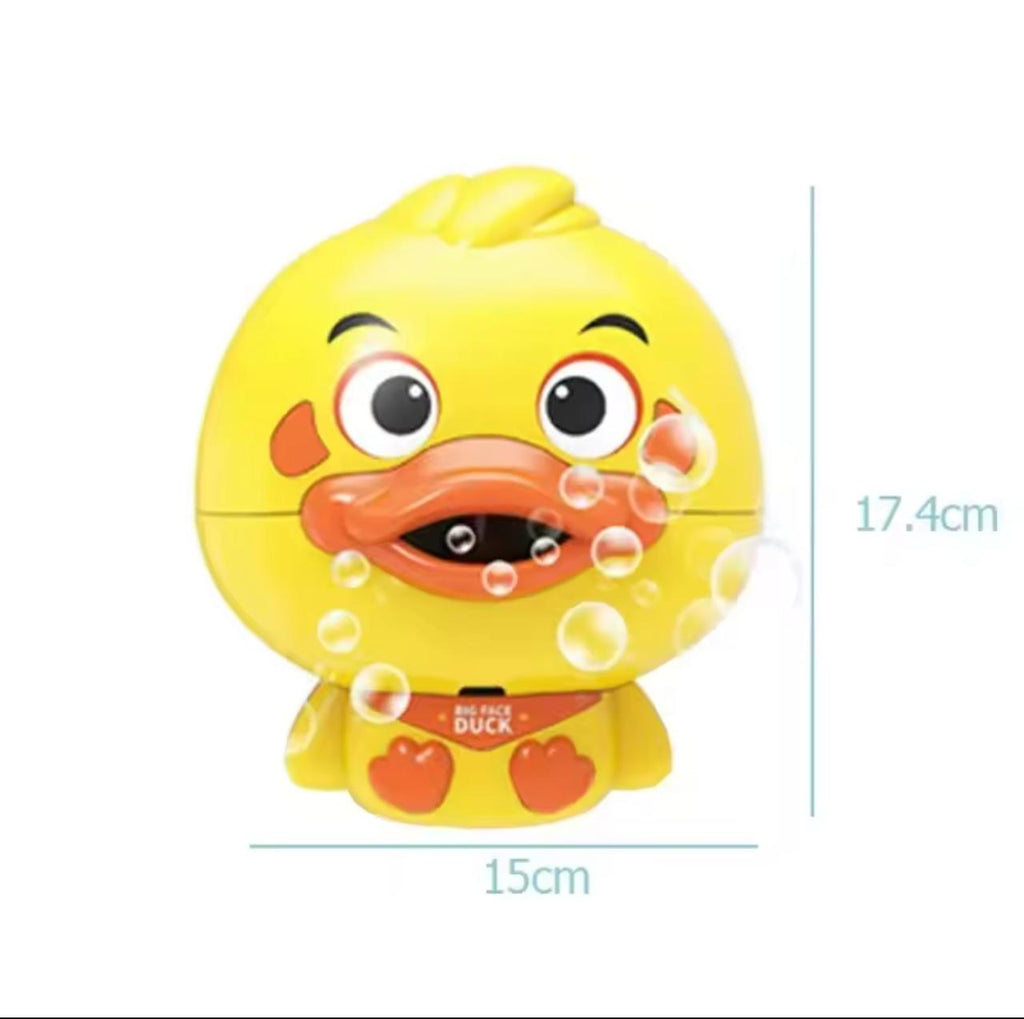 Big Face Duck Bubble Bath Toy with Music