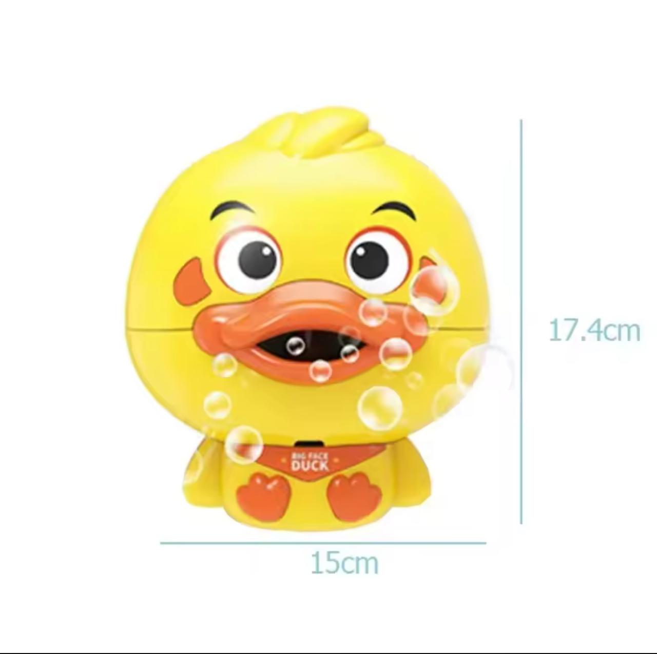 Big Face Duck Bubble Bath Toy with Music