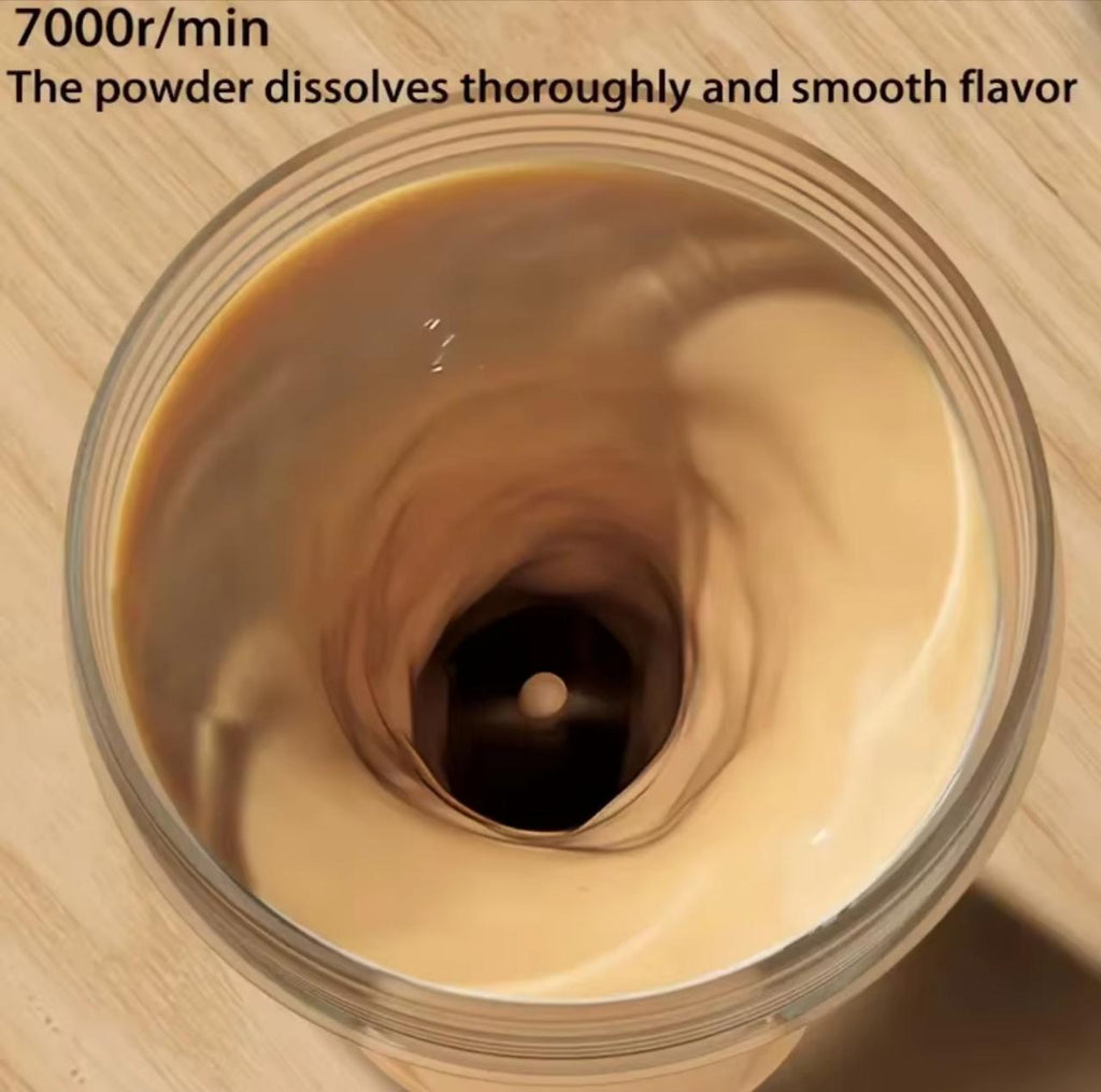 Electric Coffee Blender Cup 450ml - IPX4 Waterproof with Type-C Charging