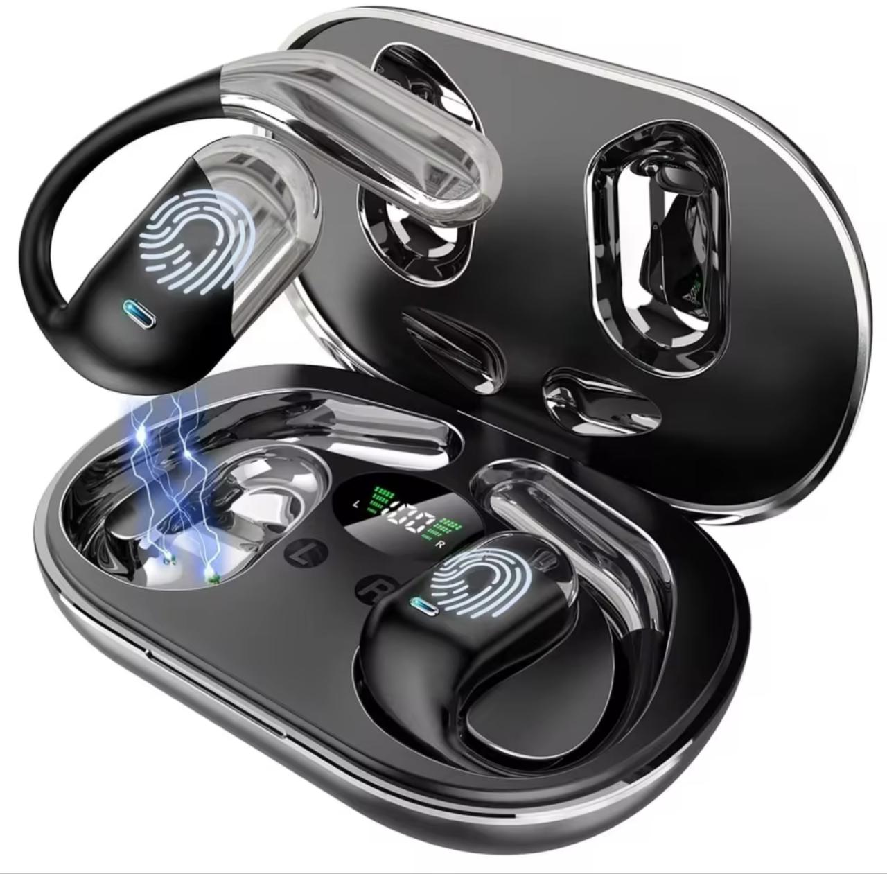 TWS Wireless Earbuds with AI Translation & LED Power Display