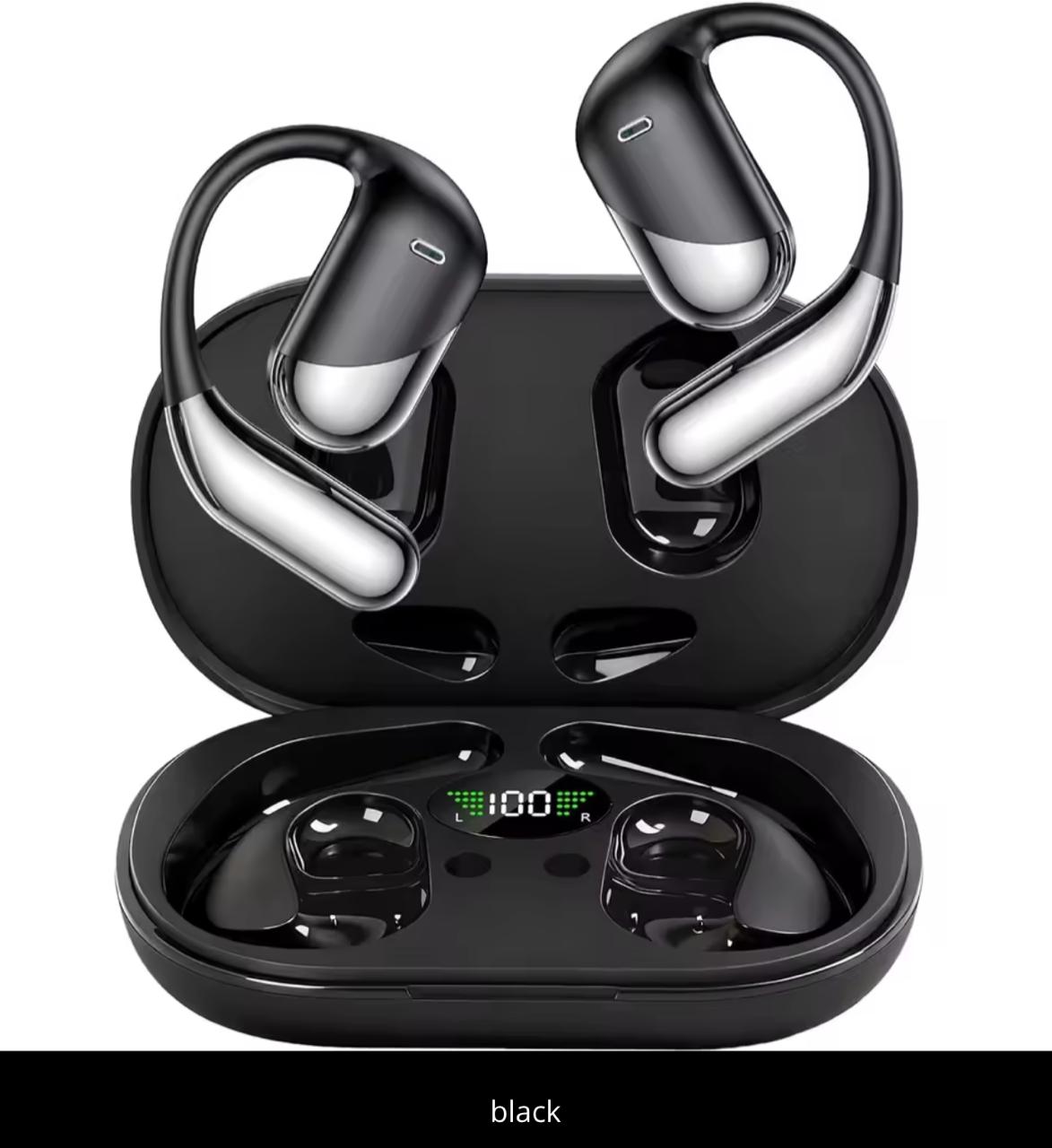 TWS Wireless Earbuds with AI Translation & LED Power Display