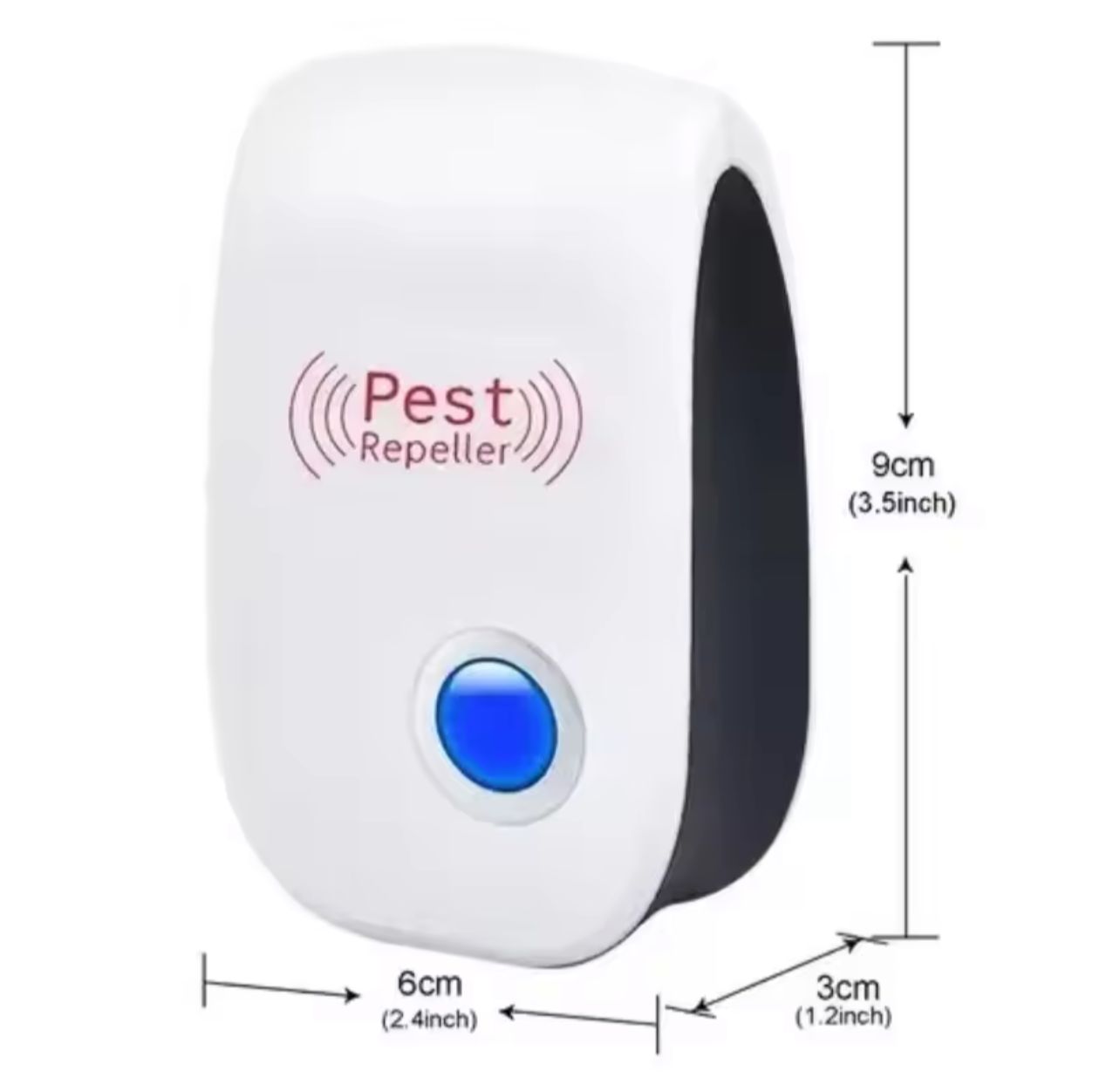 Ultrasonic Pest Repeller – Double Acoustic Frequency | Plug-In Indoor Pest Control