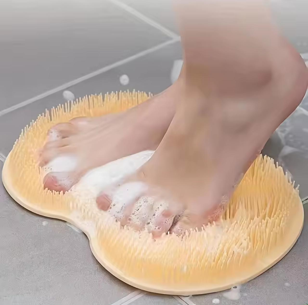 Silicone Bath Foot Scrubber Massage Pad – Anti-Slip | 30×23cm