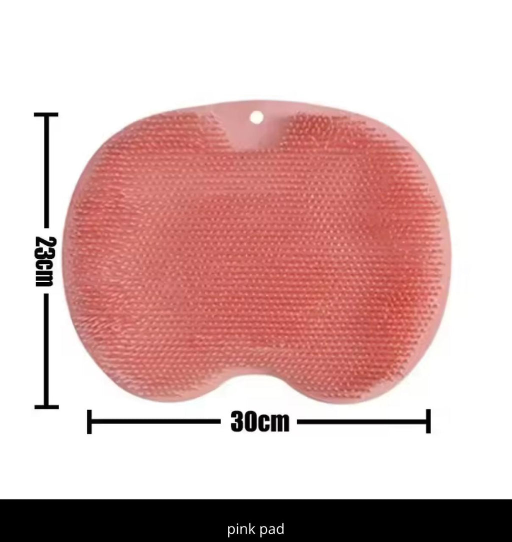 Silicone Bath Foot Scrubber Massage Pad – Anti-Slip | 30×23cm