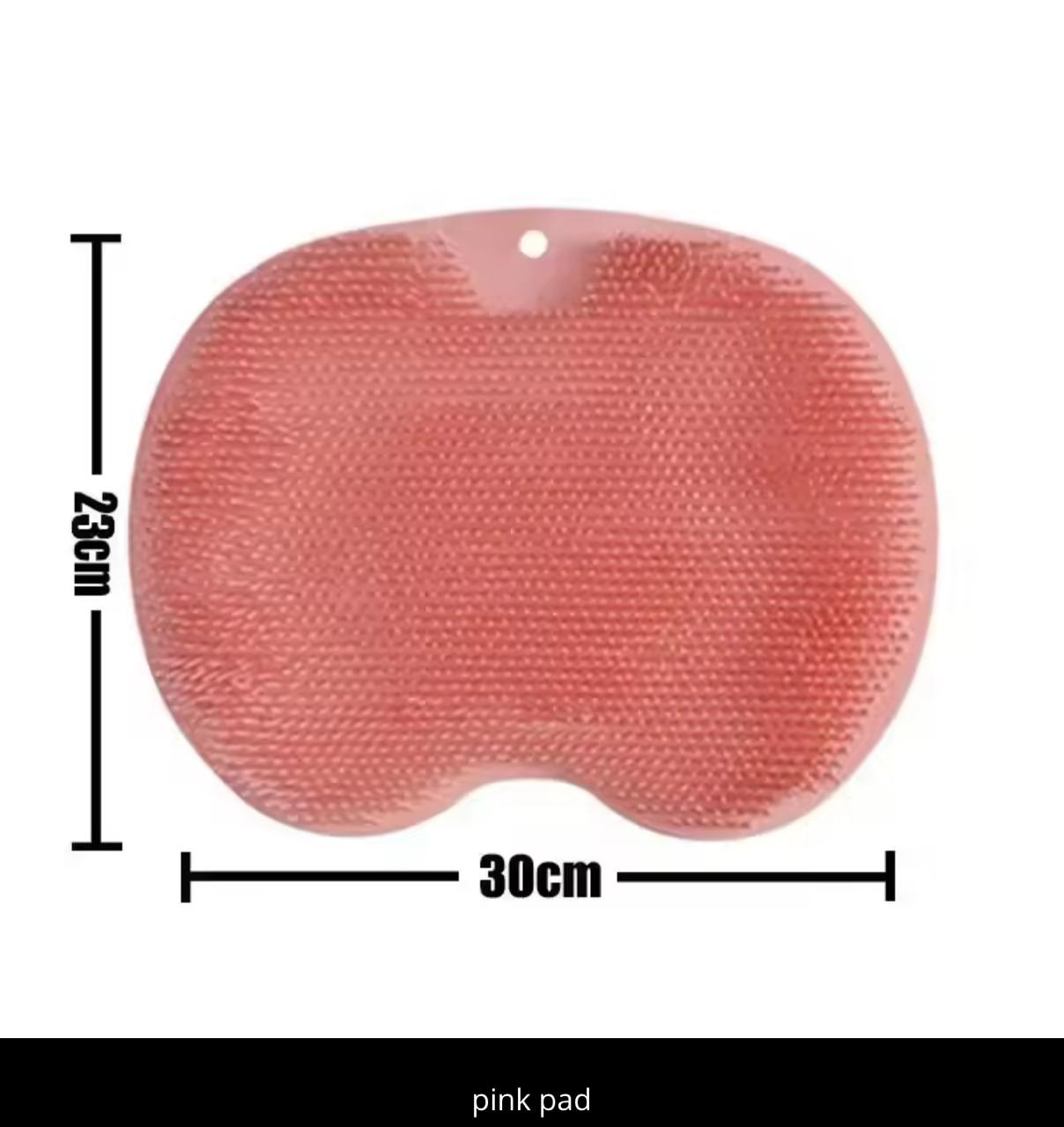 Silicone Bath Foot Scrubber Massage Pad – Anti-Slip | 30×23cm