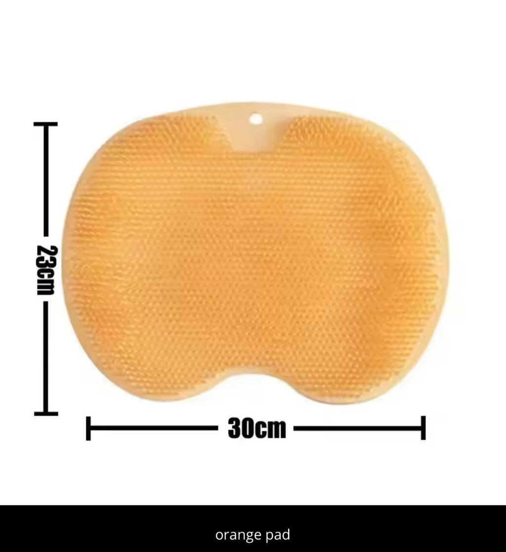 Silicone Bath Foot Scrubber Massage Pad – Anti-Slip | 30×23cm