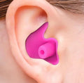 Silicone Swimming Ear Plugs – Waterproof & Noise Reduction | Blue, White, Yellow, Black, Pink
