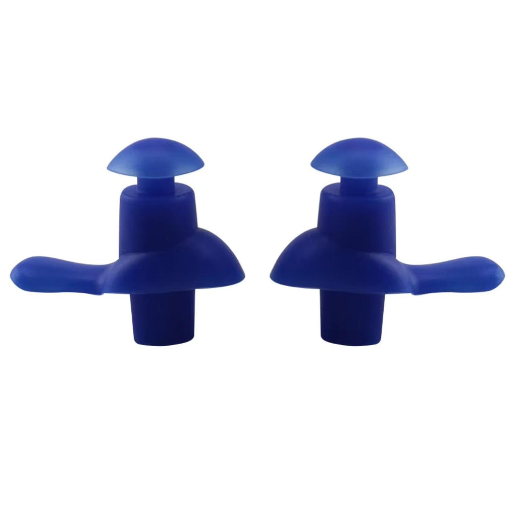 Silicone Swimming Ear Plugs – Waterproof & Noise Reduction | Blue, White, Yellow, Black, Pink