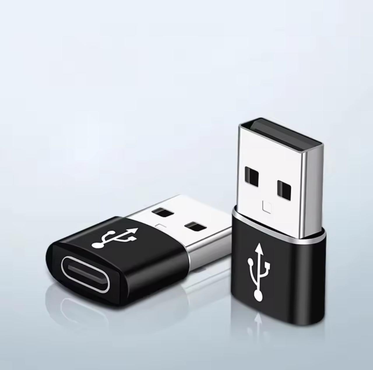 USB-A to USB-C Adapter – OTG Converter for Laptops, Chargers & Hubs