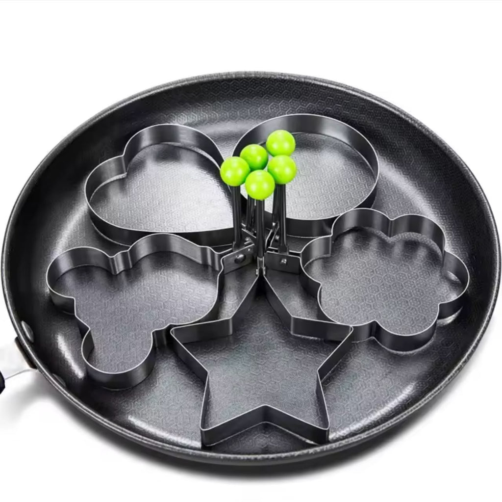 Stainless Steel Heart Egg & Pancake Mold Ring