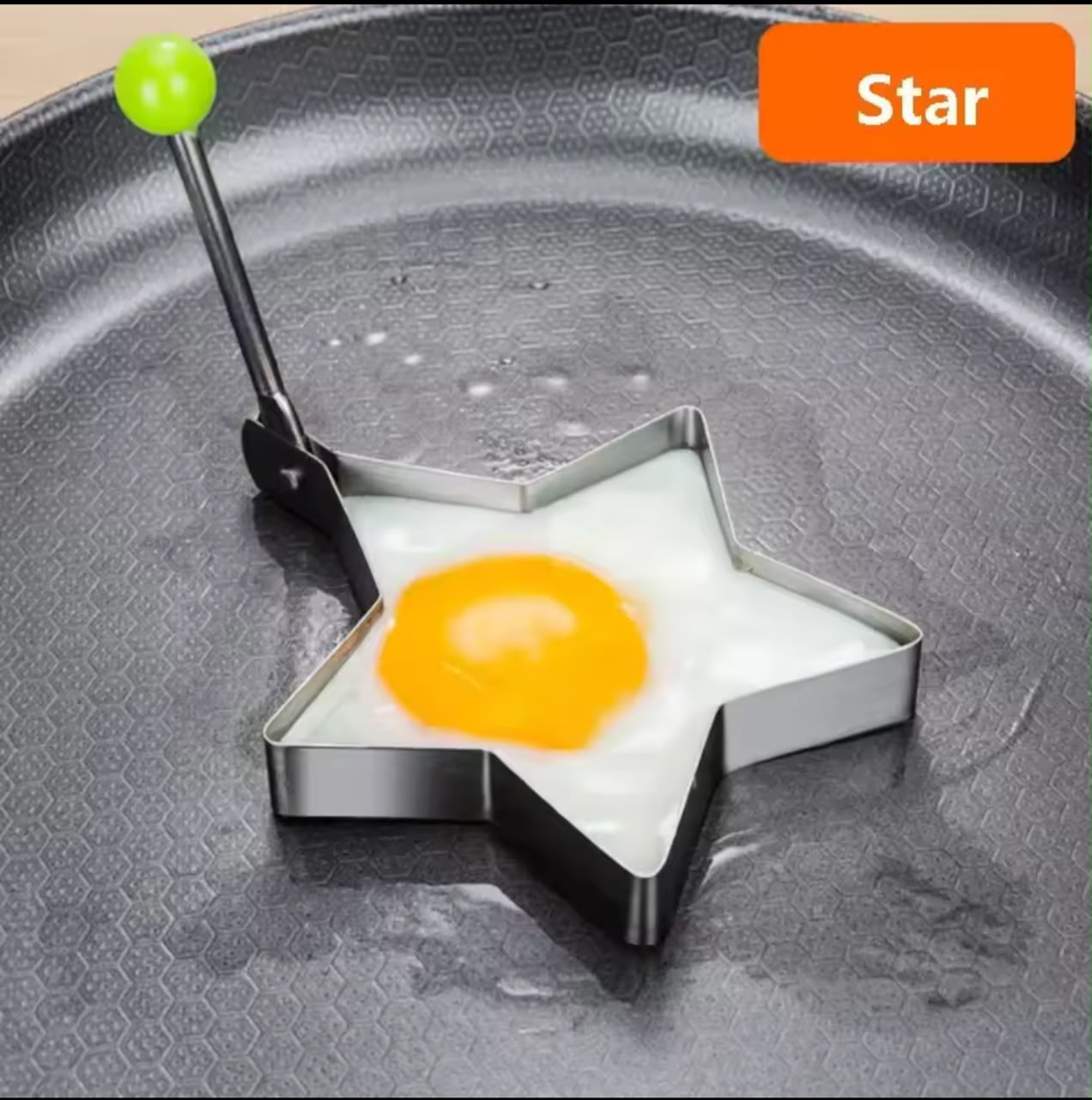 Stainless Steel Heart Egg & Pancake Mold Ring