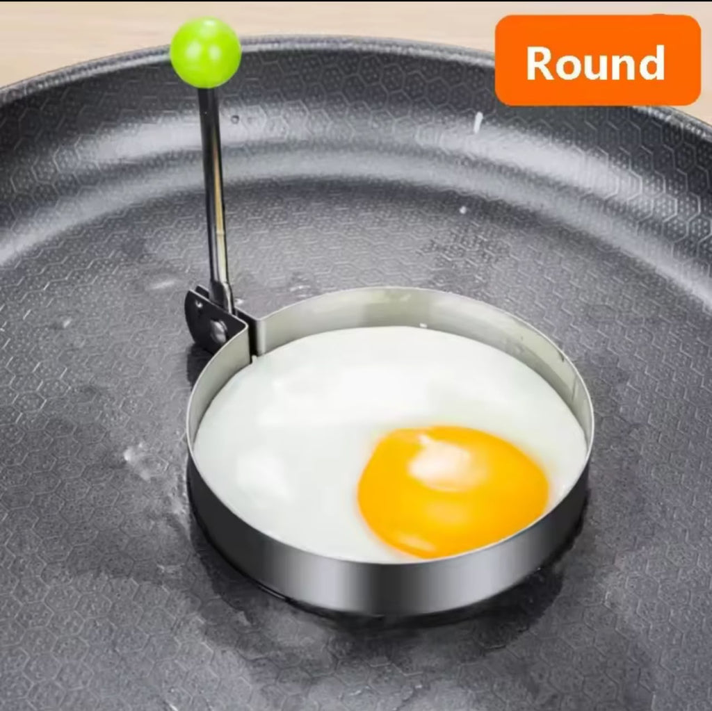 Stainless Steel Heart Egg & Pancake Mold Ring