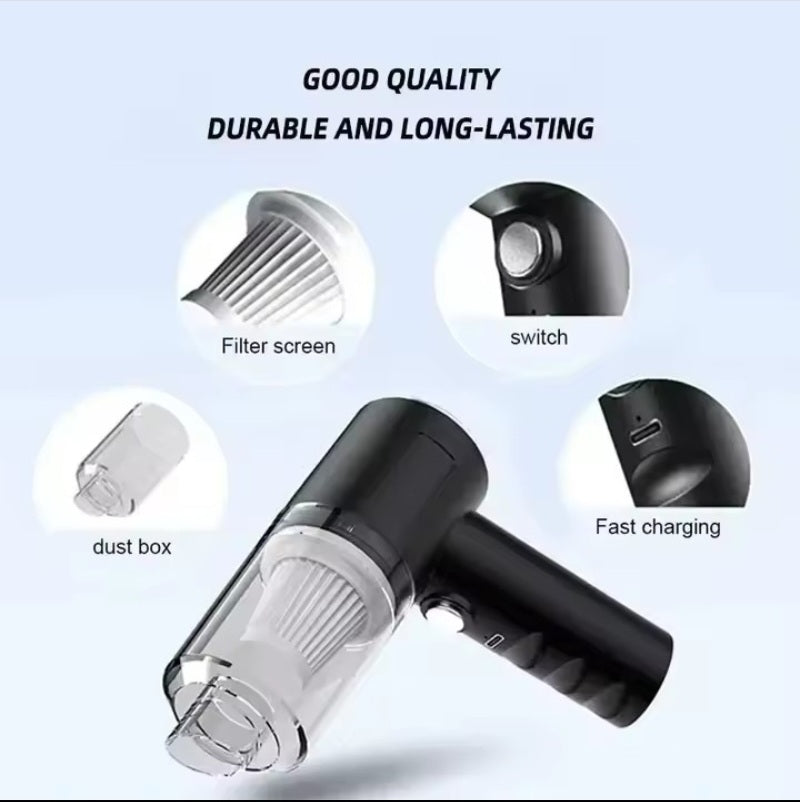 Car Vacuum Cleaner 2900000 Pa 4 In1 Powerful Clean Machine Wireless Blowing Suction Portable Vacuum Cleaner household 2026