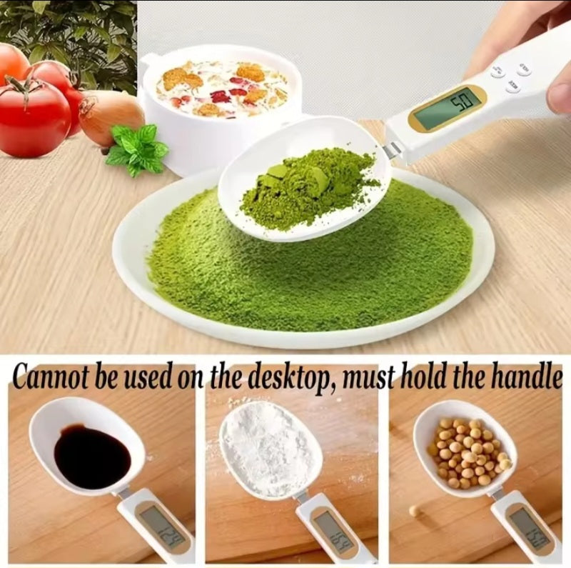 Mini Spoon Scale Digital Kitchen Scale Electronic LCD Food Scale 0.1-500g Cooking Flour Milk Coffee Powder Weight Measure Spoon
