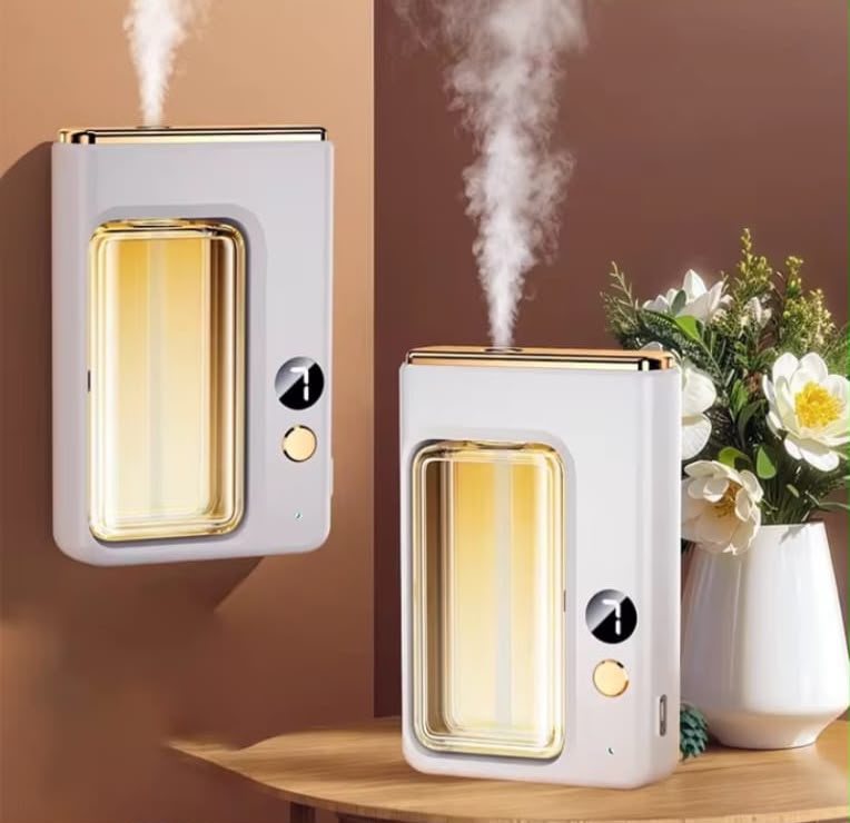 Luxury Wall-Mount Aroma Diffuser – Smart Air Freshener