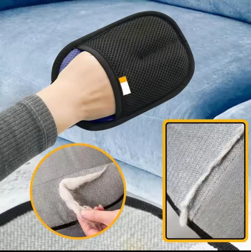 Reusable Pet Hair Remover Glove – Double-Sided Cleaning Brush for Cats & Dogs