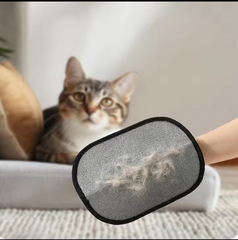 Reusable Pet Hair Remover Glove – Double-Sided Cleaning Brush for Cats & Dogs