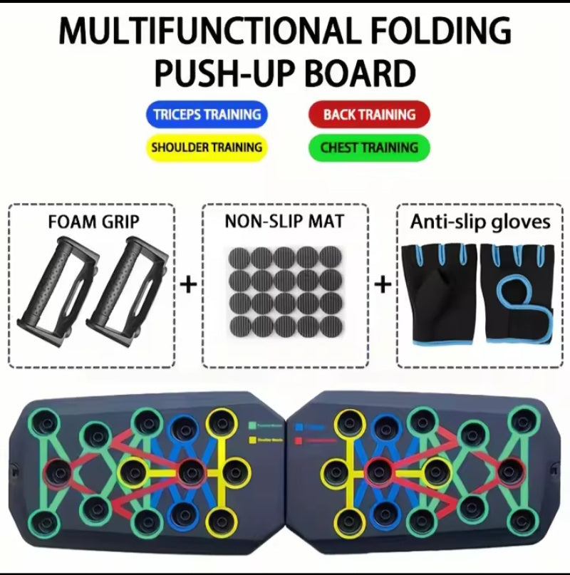 Foldable Push-up Board Set