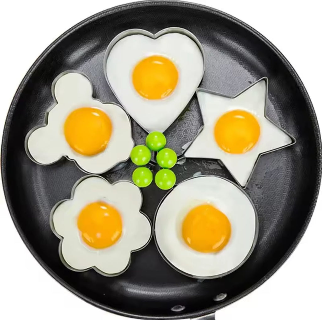 Stainless Steel Heart Egg & Pancake Mold Ring